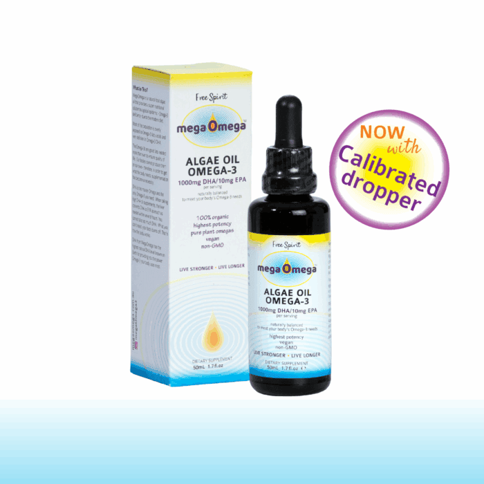 Free Spirit megaOmega® Algae Oil, 50ml