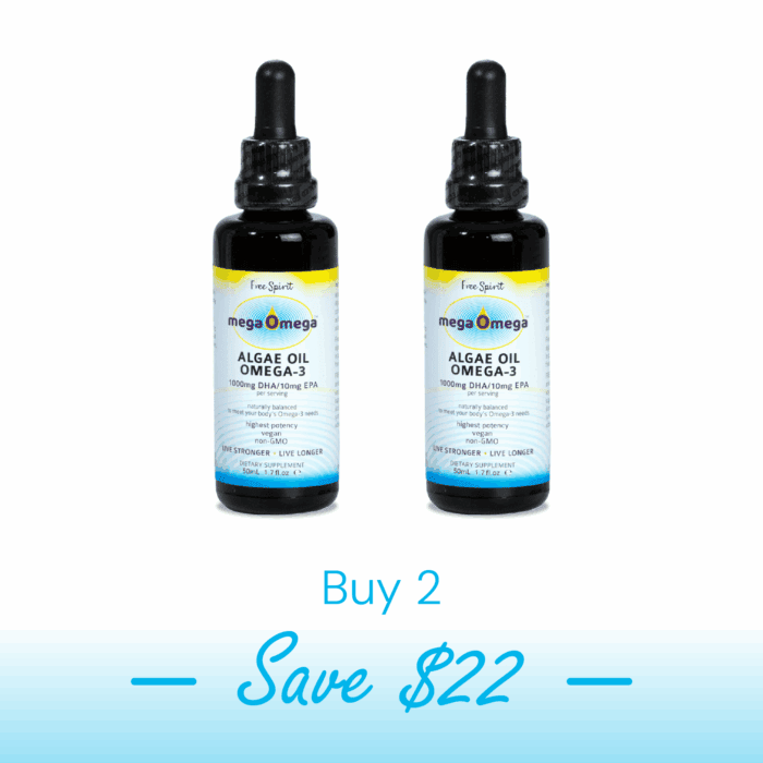 Free Spirit megaOmega® Algae Oil, Duo